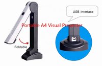 Escáner de Documentos USB Portátil de Alta Velocidad Eloam S500P A4 y Visualizador de Cámara para Educación y Uso en Oficina, Disponible en Stock