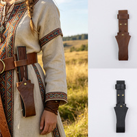 Étui pour éventail en cuir PU style ancien YY, support durable pour éventail, protège l'éventail et prolonge sa durée de vie