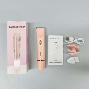 Depiladora Eléctrica de Doble Cabezal para <span class=keywords><strong>Mujer</strong></span>, Afeitadora para Eliminar Fácilmente el Vello de las Piernas - Product Image 6