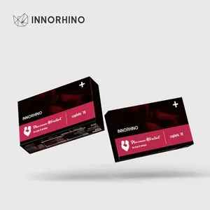 กล่องบรรจุยาแบบพับได้ ย่อยสลายได้ หรูหรา พิมพ์แบรนด์ตามสั่ง INNORHINO - Product Image 2