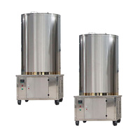 KIMLONG 1000L/5000L Réservoir de stockage d'eau en acier inoxydable avec isolation en polyuréthane, système de refroidissement, équipement de fermentation, cuves