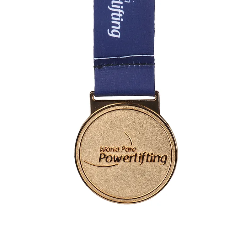 Barato personalizado de metal esmalte deporte Trail runs correr oro plata bronce Premio 1st 2nd 3rd 1 2 3 Medalla con cinta