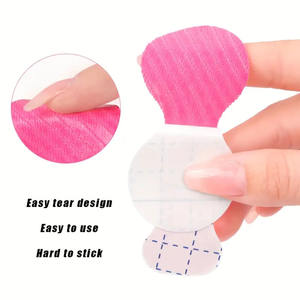 Pita olahraga lintas batas dengan stiker anti-jari, stiker Valgus jempol ortopedi pelindung anti-aus pre-cut untuk belahan jari kaki besar - Product Image 4