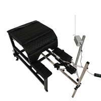 Chaise de bondage BDSM pour couple, tabouret de genouillère assistée pour fessées et jeux de soumission