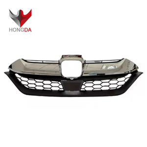 Rejilla delantera cromada de coche de alta calidad para 2017 2018 2019 Honda CRV Delexe rejilla superior del parachoques delantero OEM 71121-TLY-H01 - Product Image 4