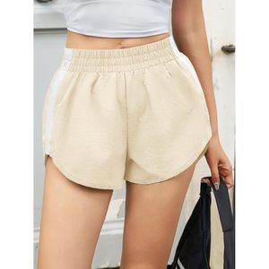 Fisoew <b>Women's</b> High Waisted Spandex/Polyester Track <b>Shorts</b> Quick Dry Athletic Running <b>Shorts</b> - Product Image 5