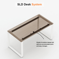 Bureau d'ordinateur moderne en métal pour petit bureau, idéal pour les distributeurs et les projets en gros, avec garantie de 5 ans