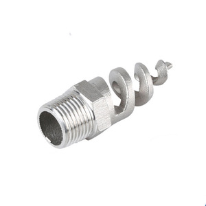 Stainless Steel 316L Spiral Nozzle 4 8 1 Inch Desulfurization Dust Removal Anti <b>Clogging</b> Cleaning Nozzle Mechanical - Product Image 2