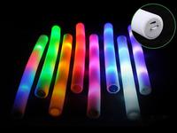 Bâtons lumineux en mousse pour fêtes, baguettes lumineuses pour mariages, anniversaires, concerts, Halloween, décorations de Noël