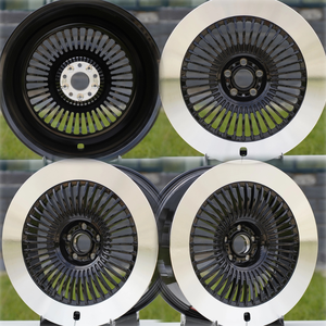 Nuevas Llantas de Turbina Plateadas Forjadas Personalizadas de 16-26 Pulgadas 5x120 PCD Compatibles con los Modelos Serie 3, Serie <span class=keywords><strong>5</strong></span>, X5, X6, Rolls-Royce Ghost y Cullinan - Product Image 2