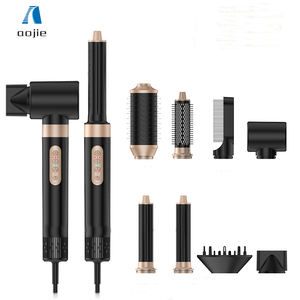 Herramienta de estilismo de alta velocidad conveniente Multi Styler secador de pelo portátil peine rizador automático con concentrador para uso doméstico y al aire libre - Product Image 1