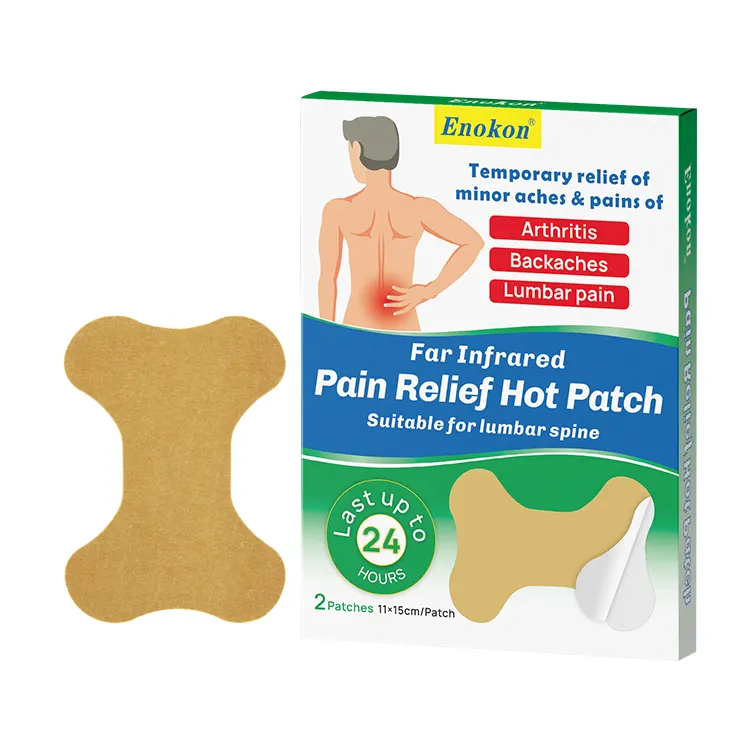 Patchs chauds pour soulager la douleur musculaire, pièces, pour soulager les douleurs du dos, usine directe chinoise