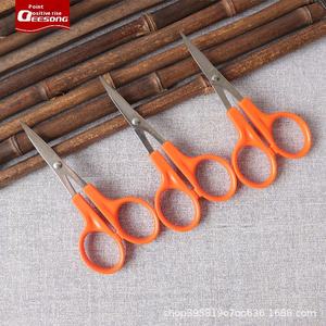 مقص صغير منحني من الفولاذ المقاوم للصدأ تطريز سكين غمد فعال تطريز يدوي قطع خيط عبر غرزة الخياطة - Product Image 4