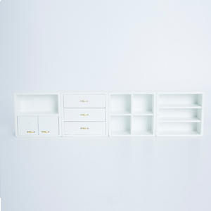 Nuevo modelo de bolsillo 1:12, combinación de juguete de madera DIY, vitrina, librería, Mini muebles, adornos, casa de muñecas, artesanías en miniatura - Product Image 6