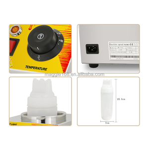 เครื่องบรรจุซอสแยมไฟฟ้า 1 ขวด พร้อมเครื่องจ่ายซอสแบบร้อนสำหรับชีส ช็อคโกแลต และเครื่องปรุงรส - Product Image 5