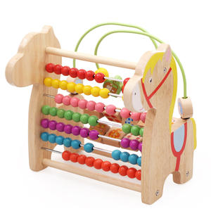 Gran oferta 2024, Ábaco de madera, juguete de matemáticas para la primera infancia, cuentas para contar Montessori Spielzeug Montessori, juguete educativo - Product Image 3