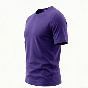 Camiseta Personalizada de Algodón 100% de 180 g/m² para Hombre, Camiseta Extra Grande de Peso Pesado con Logotipo Impreso Personalizado - Product Image 3