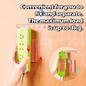 Nuovo Design Ningbo: Supporto per <span class=keywords><strong>Presa</strong></span> da Scrivania Senza Foratura, Adesivo per Cucina e Ufficio, Fissatore per Prese da Tavolo - Product Image 5