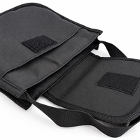 Étui robuste en polyester imperméable pour équipement, sac messager compact à bandoulière avec rabat Velcro pour accessoires EDC