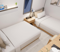 Maison mobile préfabriquée en acier modulaire sur roues, maison mobile avec remorque