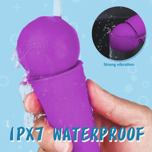 Ipx7 Waterdichte Onderdompelbare Siliconen Massager Ultra Stille Draagbare Ontwerp Vibromasseur Volwassen Producten Van Hoge Kwaliteit - Product Image 2