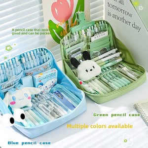 Astuccio in Tessuto a 12 Scomparti ad Alta Capacità, Elegante e Resistente <span class=keywords><strong>per</strong></span> Scuola e Ufficio, <span class=keywords><strong>per</strong></span> Ragazze e Ragazzi, Perfetto <span class=keywords><strong>per</strong></span> Instagram - Product Image 4