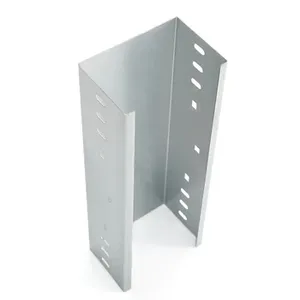 Goulotte de câblage industrielle personnalisée en alliage d'aluminium de 200 mm, résistante à la corrosion, non perforée, à fentes, construction solide - Product Image 3