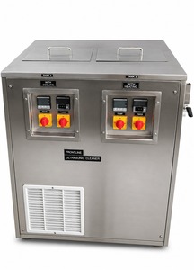 Frontline Chiller + <b>Heater</b> Dual Tank Ultrasonic Cleaner + Rear Control Stainless Steel Dual Tank 220V EU <b>Plug</b> Frontline Chiller - Product Image 2