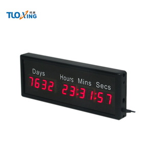 Temporizador LED de 10 Dígitos y 1 Pulgada con Pantalla de Días/Horas/Minutos/Segundos, Temporizador de Días para Interiores, Diseño Moderno, Regalo - Product Image 4