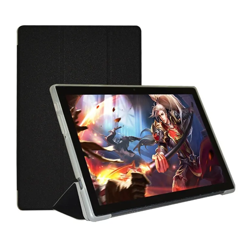 Tablet case For Teclast M40 Pro / M40 / P20HD Horizontal Flip PU Leather Case with Holder(Black)