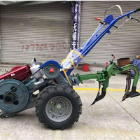 Traktor Tangan Berkualitas Tinggi dengan Bajak Cakram 2 Disc, Traktor Mini dengan Bajak Cakram untuk Dijual