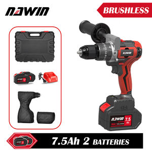 Perceuse à percussion électrique sans fil NAWIN 20V à couple élevé pour le béton, le perçage sur glace pour la pêche, grande capacité de batterie 13mm - Product Image 3