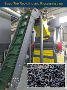 Líneas de Reciclaje de Neumáticos Ecológicas, Maquinaria Granuladora de Neumáticos, Equipo Triturador de Neumáticos - Product Image 6