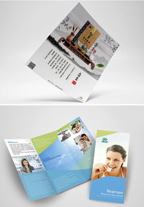 삼단 접지, Z형 접지, 맞춤형 접이식 지도 및 슬릿 인쇄 전단지 및 소책자 빠른 샘플 제작을 위한 브로셔 인쇄 및 디자인 서비스 - Product Image 6