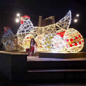 Festival Outdoor Decoration Waterproof String Rope <strong>Light</strong> Easter <strong>Eggs</strong> Led Motif <strong>Light</strong> for House Decoration - Product Image 2
