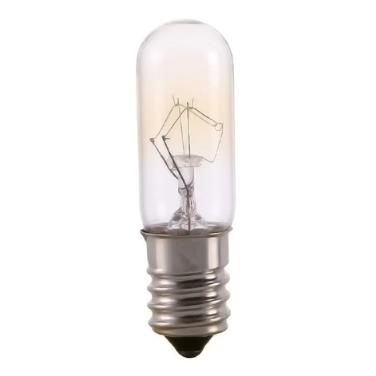 T16 attrezzatura lampadina T5 lampadina ad incandescenza tubolare forno ad incandescenza lampada luce del frigorifero E14 indicatore di luce