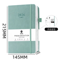 Carnet de planification A5 personnalisé en gros pour 2027 : Calendrier hebdomadaire, mensuel et annuel – Journal et carnet de notes en anglais