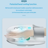 Appareil de massage vibrant sans fil USB pour les mains, avec compression thermique, pour l'arthrite et les douleurs articulaires
