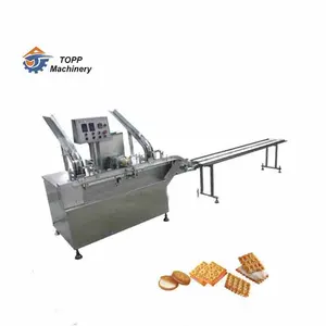 Chinese Small Biscuit Maker cookie filling biscuit manufacturing line