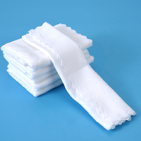 Vente en gros d'usine, lingettes nettoyantes jetables en polyester de qualité supérieure, personnalisables, en rouleau individuel