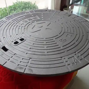 OEM tùy chỉnh nhiệm vụ nặng nề mạ kẽm thép cửa cống khung Bìa lõm khối lát cho đường ứng dụng vật liệu sắt - Product Image 2