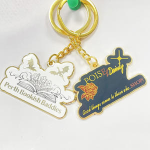 Porte-clés en métal personnalisé, fabrication directe en Chine, fabricant <span class=keywords><strong>de</strong></span> porte-clés en émail personnalisés, création <span class=keywords><strong>de</strong></span> logo sur porte-clés en métal - Product Image 2