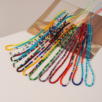 3mm Bicone manik-manik kaca kristal Briolette manik segi bulat untuk membuat perhiasan berbagai macam warna manik Spacer segi 37cm