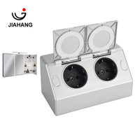 Prise européenne Double prise IP44 pour armoire de salle de bain, tiroir de lavabo