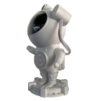 Lampe d'ambiance LED pour chambre à coucher, récemment améliorée, veilleuse d'ambiance laser astronaute coloré