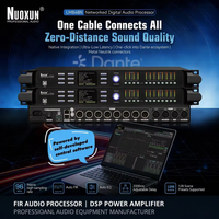 Sistema de Gestión de Altavoces Nuoxun LM848N FIR Dante DSP para Controlador de DJ