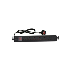 6 cách Anh phong cách ổ cắm PDU <span class=keywords><strong>1U</strong></span> <span class=keywords><strong>Rack</strong></span> <span class=keywords><strong>mount</strong></span> - Product Image 1