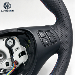 Volant de voiture en cuir Alcantara haut de gamme, très vendu, pour BMW E90 E91 E92 E93 E82 E88 E87 M3, volant sport - Product Image 3