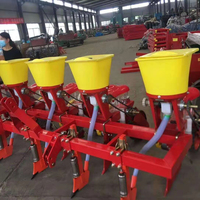 Mini tracteur agricole à 4 rangées maïs sorgho soja maïs semoir planteur sans semoir pour plantation et semis pour usage agricole