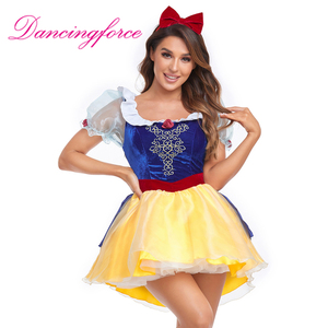 <span class=keywords><strong>Costume</strong></span> da Principessa <span class=keywords><strong>Biancaneve</strong></span> Classico M-XL, Tutù da Favola per <span class=keywords><strong>Donna</strong></span>, Abito Elegante per Feste in Maschera, Carnevale, Halloween - Product Image 5